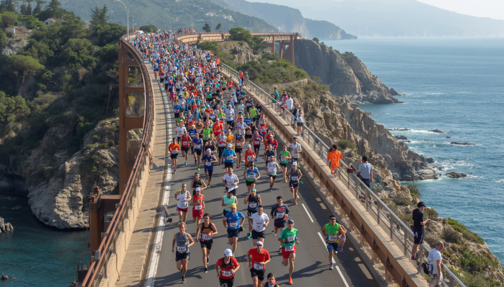 maratona na ponte