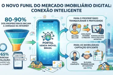 Imagem do post Mercado Imobiliário Digital: Por que o proprietário moderno começa a venda pela avaliação online?