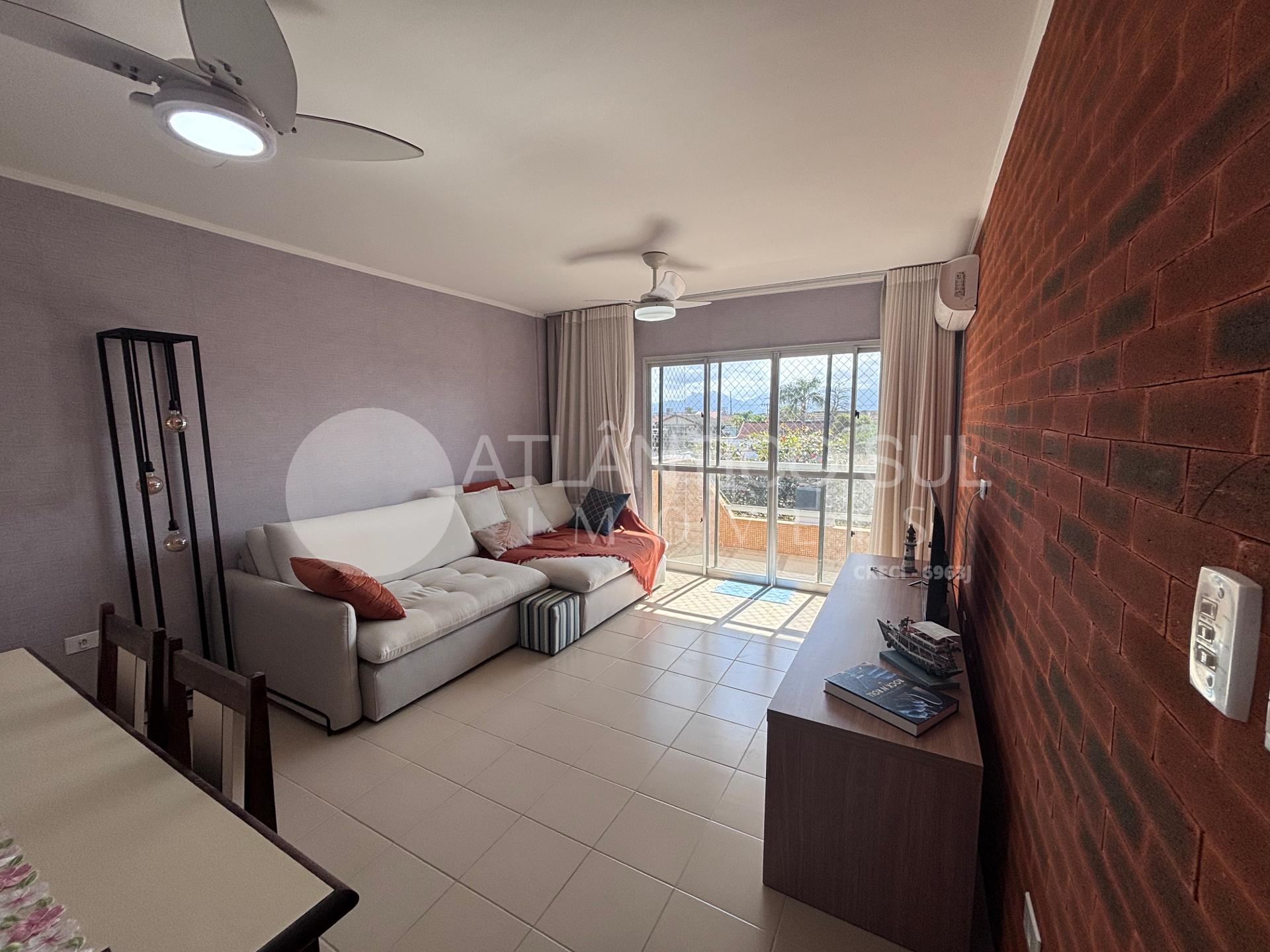 Apartamento à venda em Gaivotas, Matinhos com 3 quartos e vista para o mar